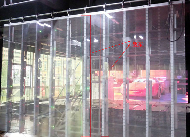 通例LED通明屏G10正面成效展示